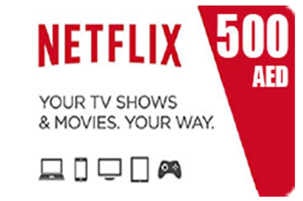 NETFLIX | (UAE) 500 AED | Delivery By Email | Digital Code - Modern Electronics