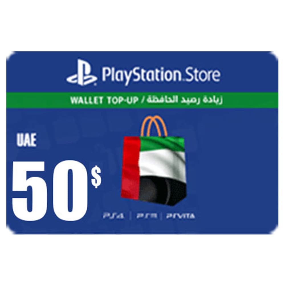 PlayStation UAE Store 50 USD Delivery By Email&SMS Digital Code - Modern Electronics