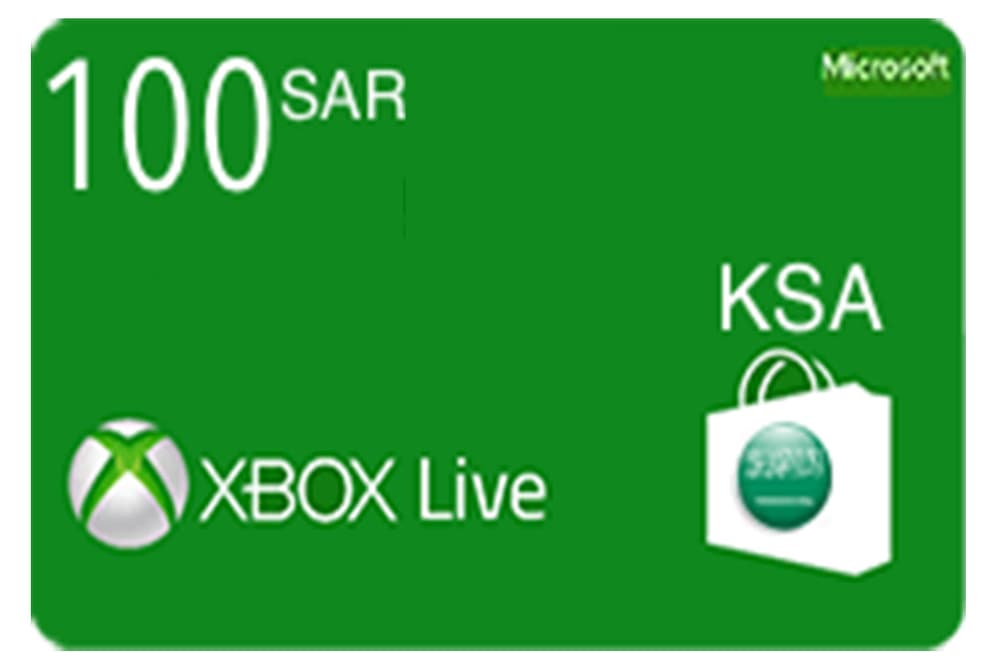 Xbox Live (KSA) 100 SAR | Digital Card |Delivery by Email & SMS - Modern Electronics