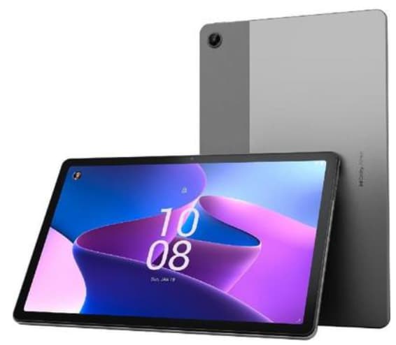 Lenovo TAB M10 Plus, 4G LTE, Wi-Fi, 10.61-inch, 128GB Storage, 4GB RAM, 8MP Front and Rare Camera, Snapdragon SDM680 2.4 GHz, 7500 mAh Battery, Android 12, Storm Grey - Modern Electronics