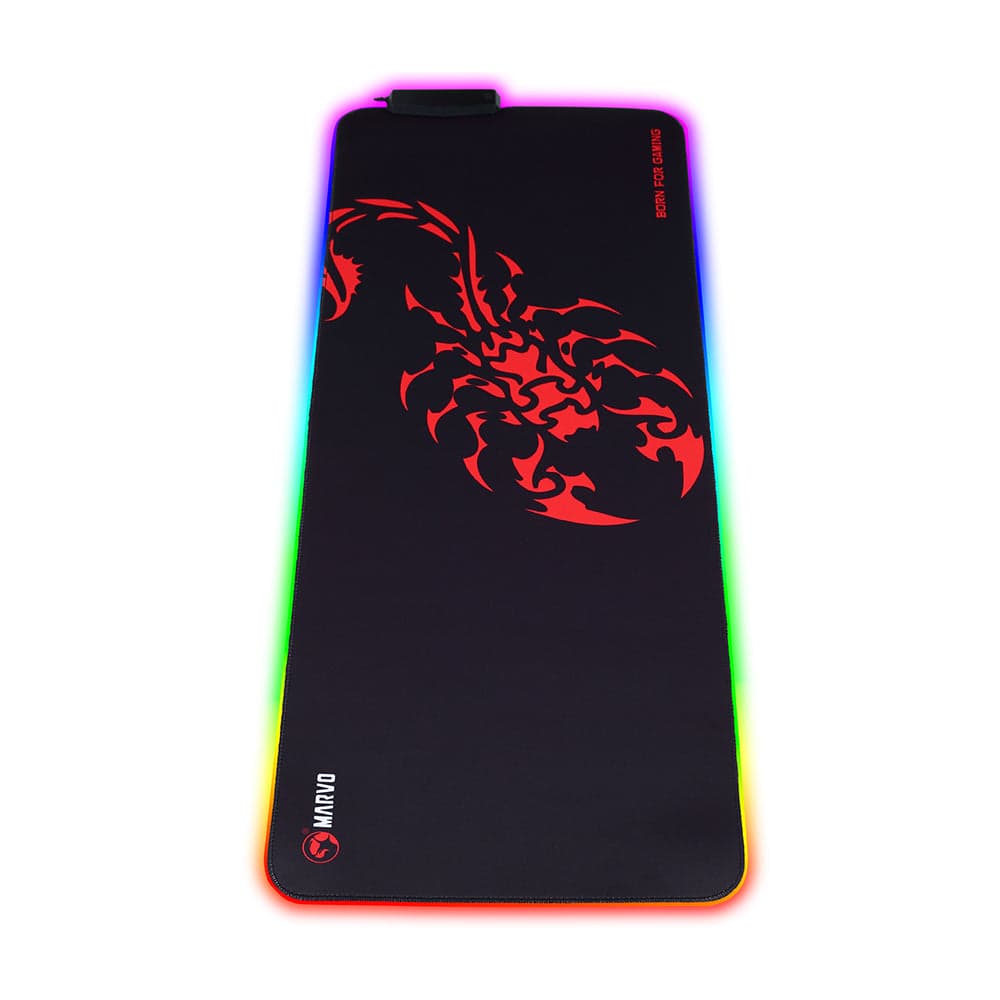 MARVO MG011 Lightning Gaming Mousepad | Black - Modern Electronics