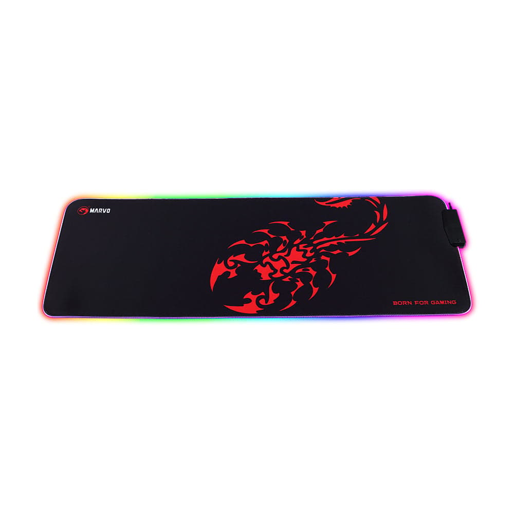 MARVO MG011 Lightning Gaming Mousepad | Black - Modern Electronics