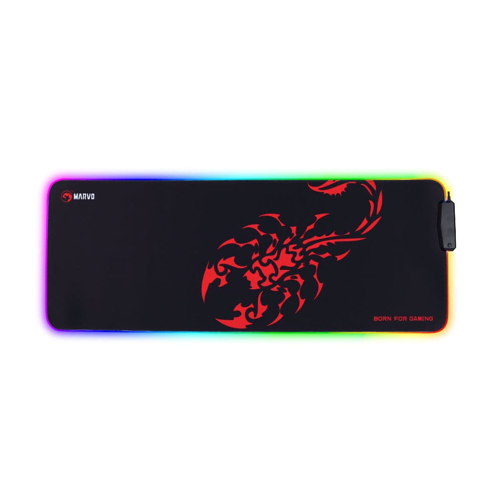 MARVO MG011 Lightning Gaming Mousepad | Black - Modern Electronics