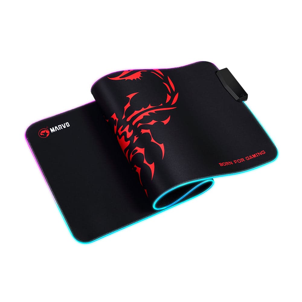 MARVO MG011 Lightning Gaming Mousepad | Black - Modern Electronics