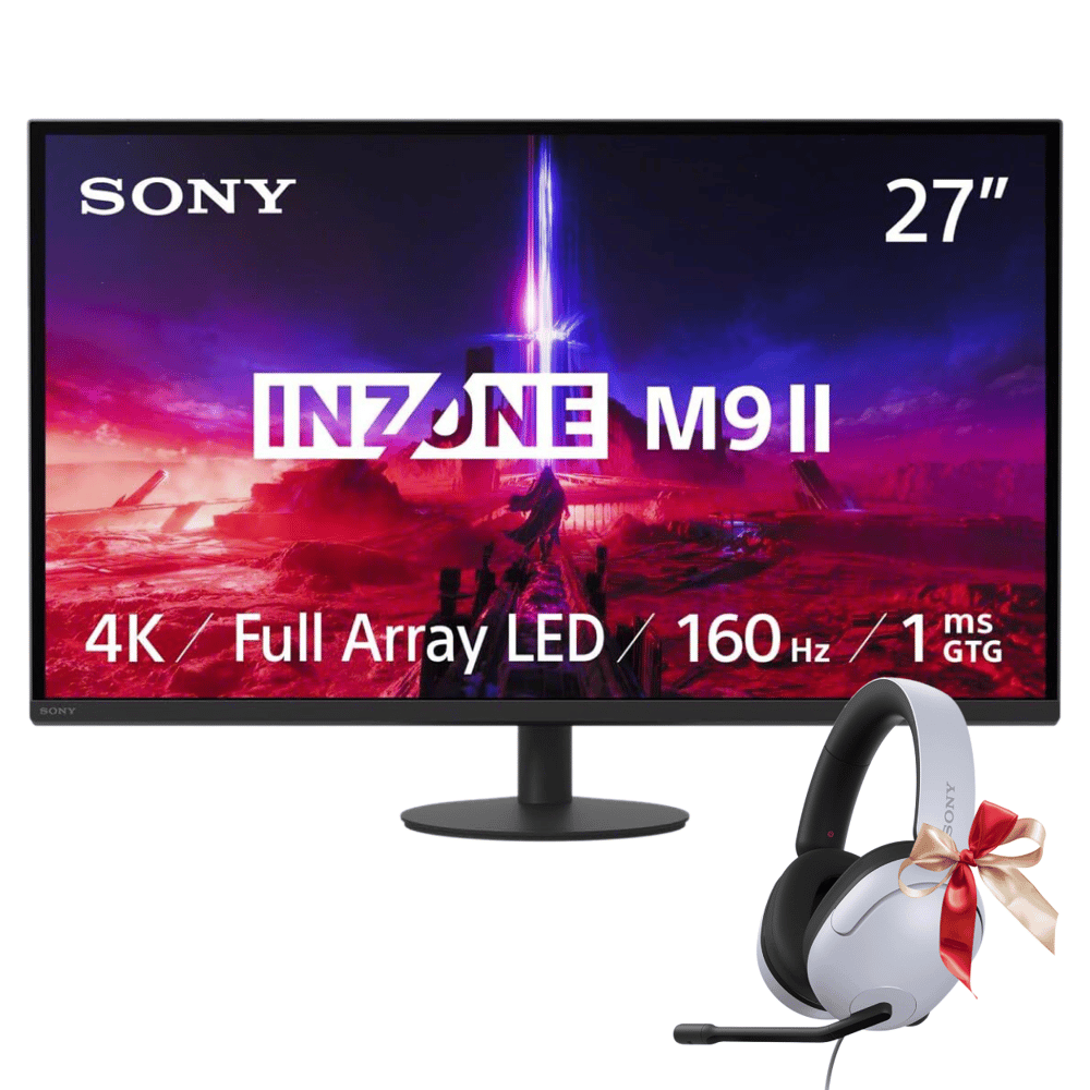 Sony INZONE M9 II 27 inch 4K UHD 160Hz Full Array LED 1ms GtG NVIDIA GSYNC Gaming Monitor  SDM-27U9M2 Black - Modern Electronics