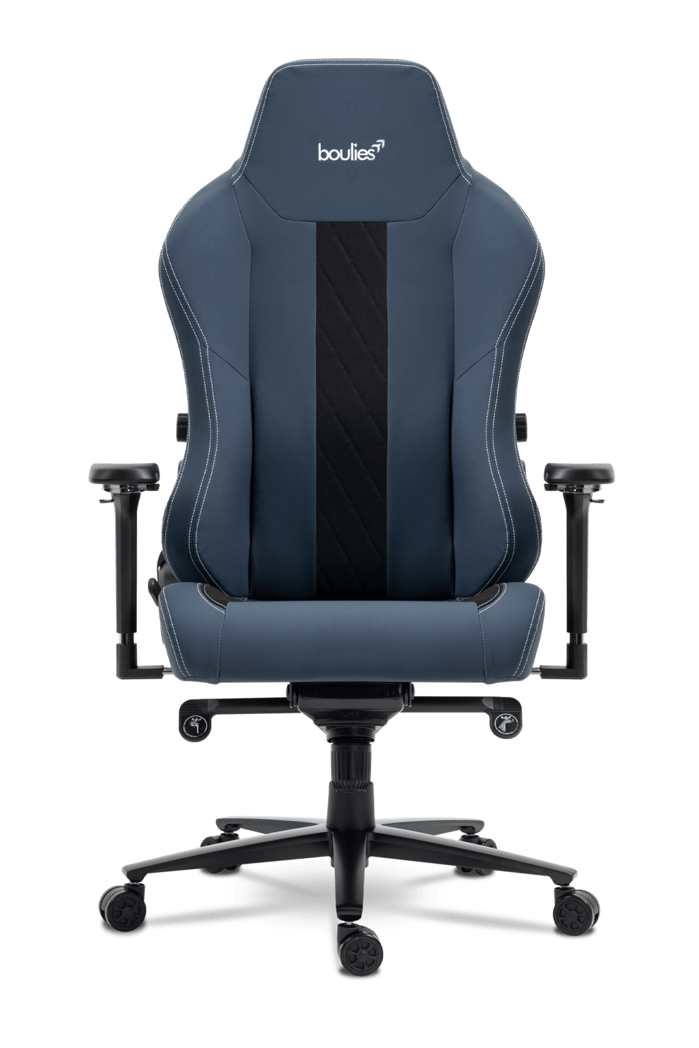 Boulies Master Max Leather Blue Chair 2024 - Modern Electronics