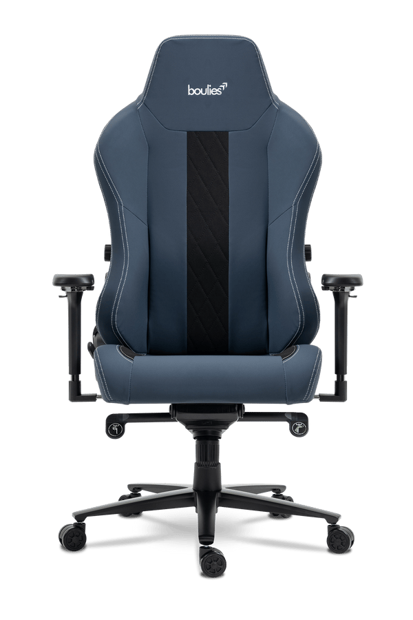 Boulies Master Max Leather Blue Chair 2024 - Modern Electronics