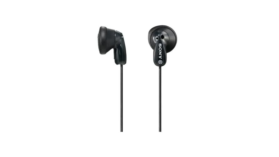 SONY MDR-E9LP/B In-ear Headphones Black  - Modern Electronics