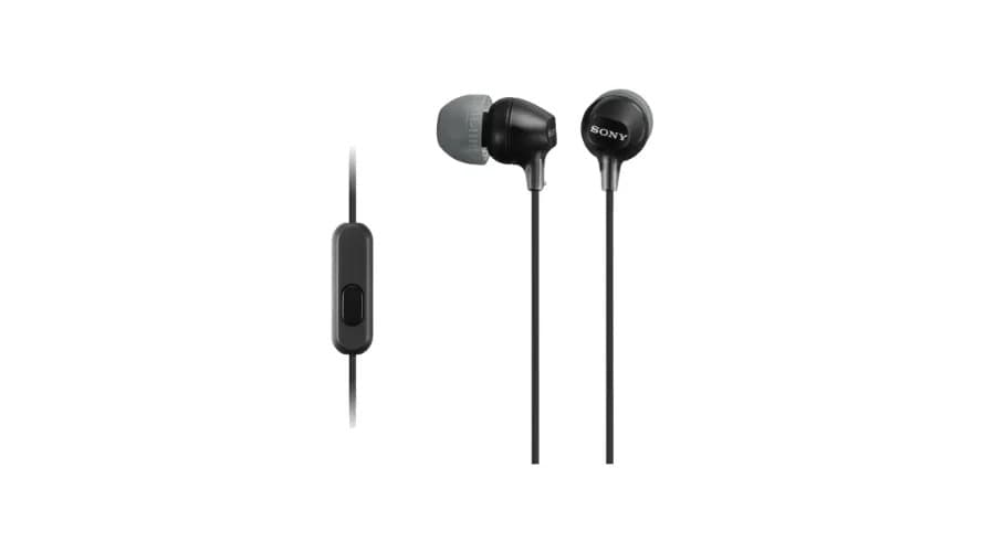 SONY MDR-EX15AP Wired Headset Black  - Modern Electronics