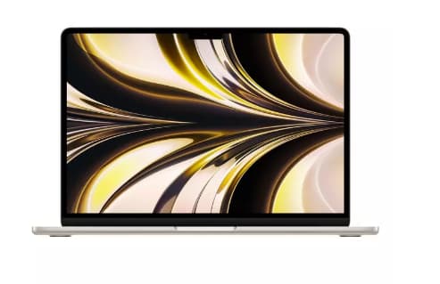 APPLE MacBook Air, M2, 8GB, 256GB SSD, 13.6 inch, Starlight - Modern Electronics
