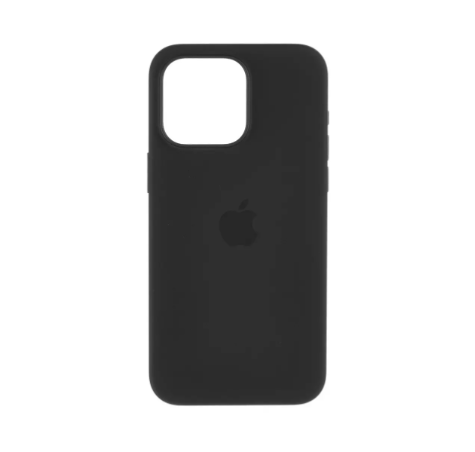 Apple iPhone 15 Pro Max Silicone Case with MagSafe, Black - Modern Electronics