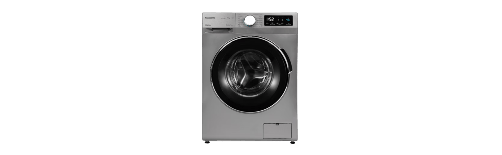 Panasonic 7 Kg Front Load Washer | silver  - Modern Electronics