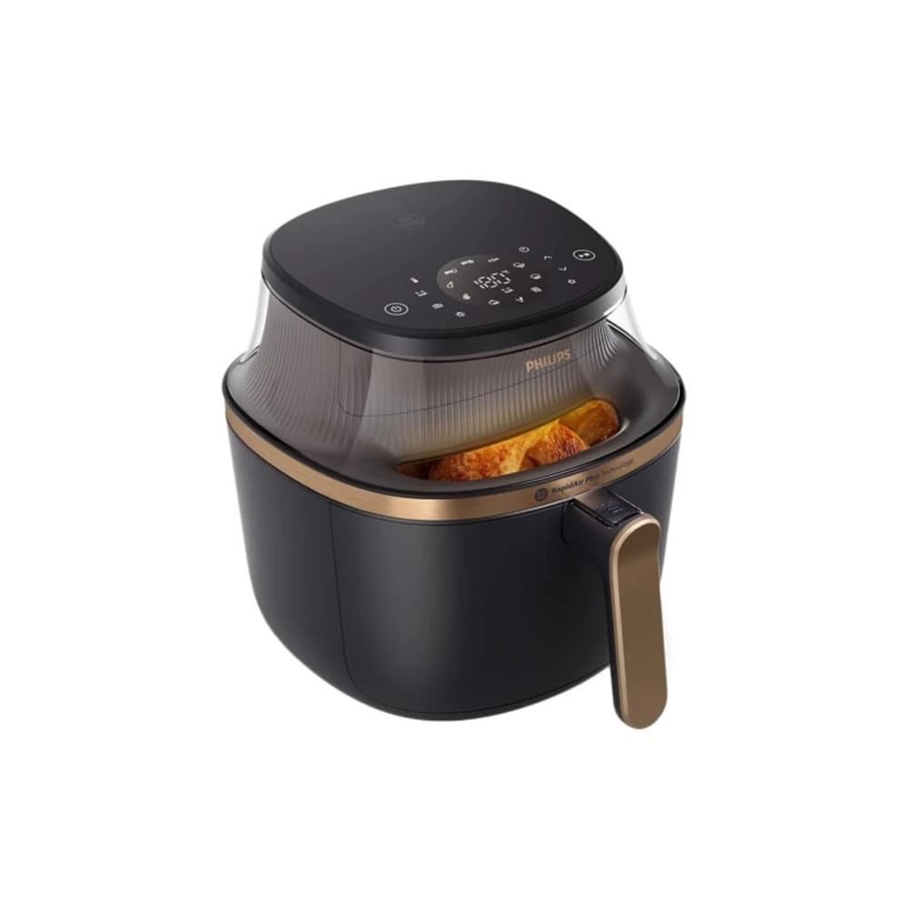 Philips Airfryer 3000 Series | 6.2L |1700W |See through Cooking Window | RapidAir Plus Technology |16 Cooking Functions| Digital Interface|Touch Screen |Black - Modern Electronics