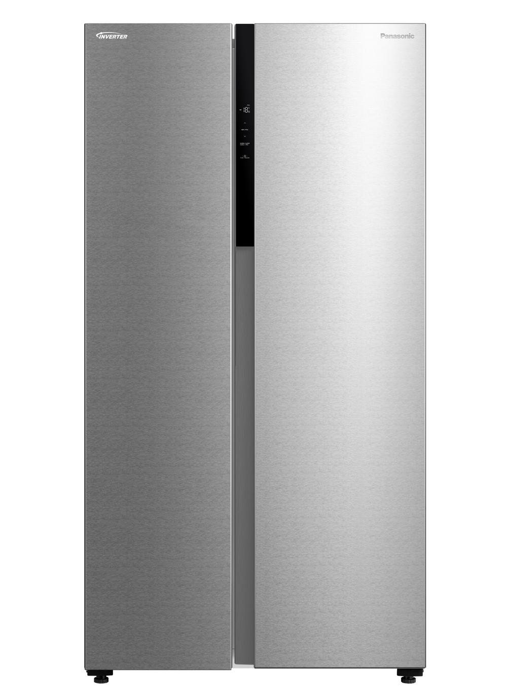 Panasonic 588tr- Net Capacity Side By Side Refrigerator,Nutri Tafreez, Inverter, Stainless Steel  Door - Modern Electronics