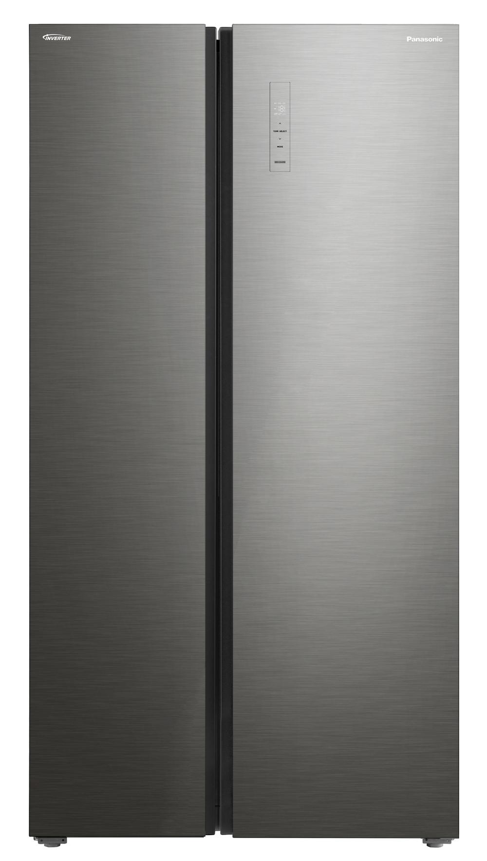 Panasonic 588tr- Net Capacity Side By Side Refrigerator,Nutri Tafreez, Inverter, Glass Door - Modern Electronics