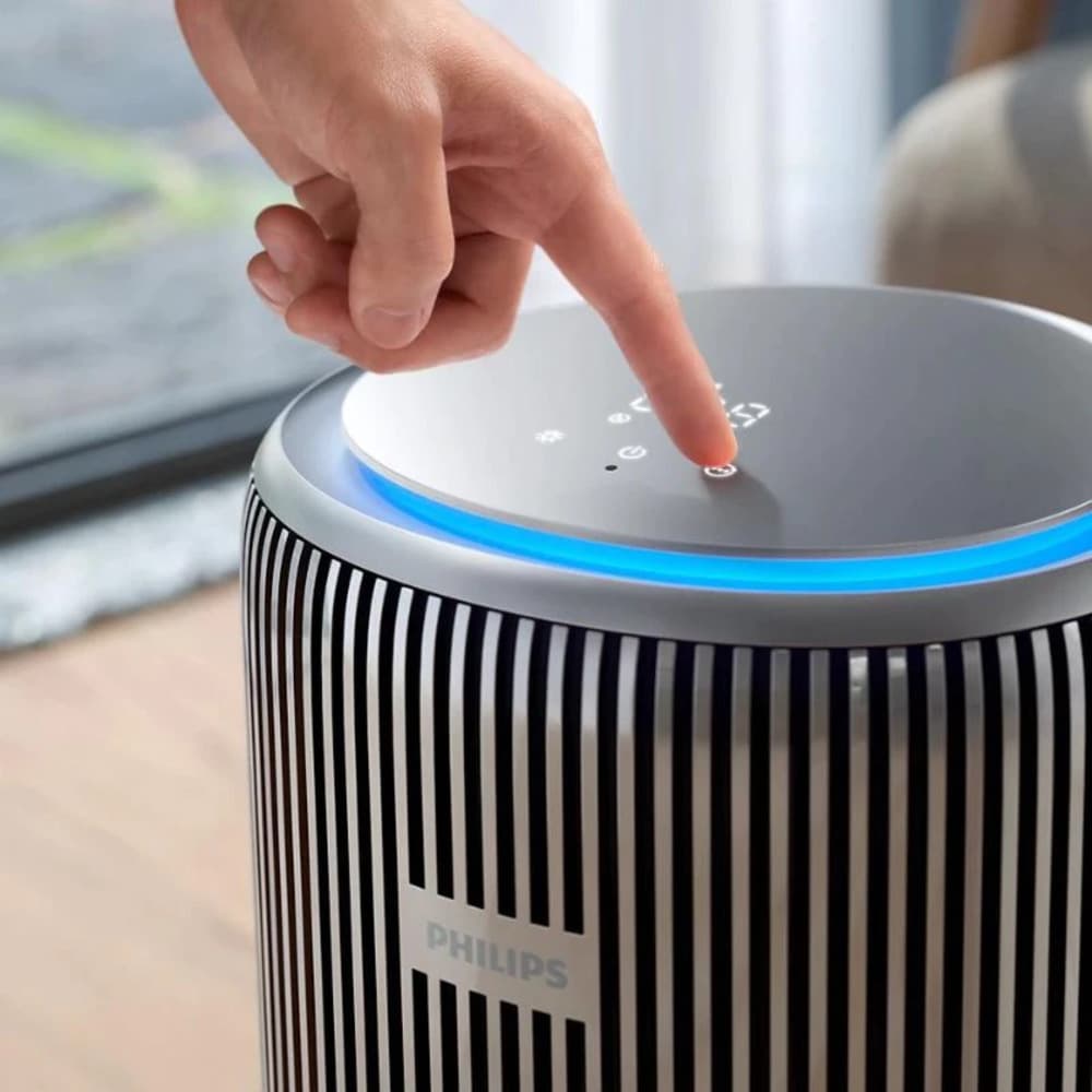 Philips PureProtect Pro Air 4200 SeriesSmart Purifier |Up to 156m2 |HEPA & Active Carbon Filter| Silver - Modern Electronics