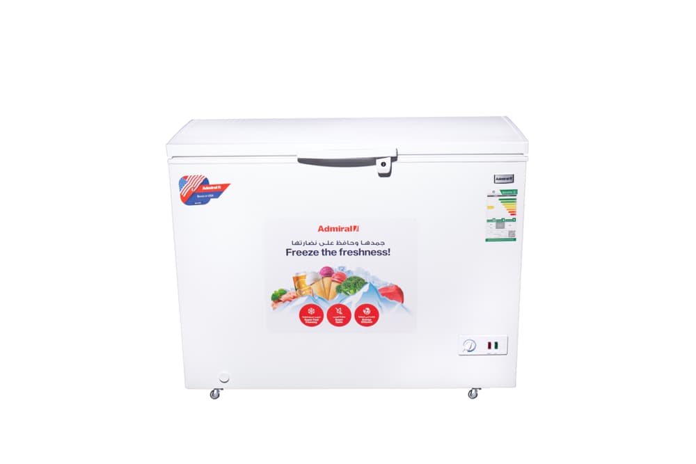Admiral 300L Ultra-Quiet Chest Freezer with LED Light - Modern Electronics