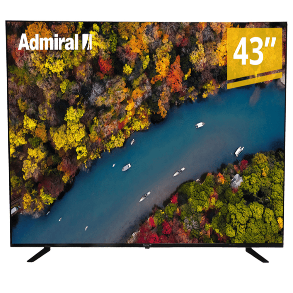 Admiral 43 inch Smart FHD LED TV Crystal Clarity Power Connectivity - Modern Electronics