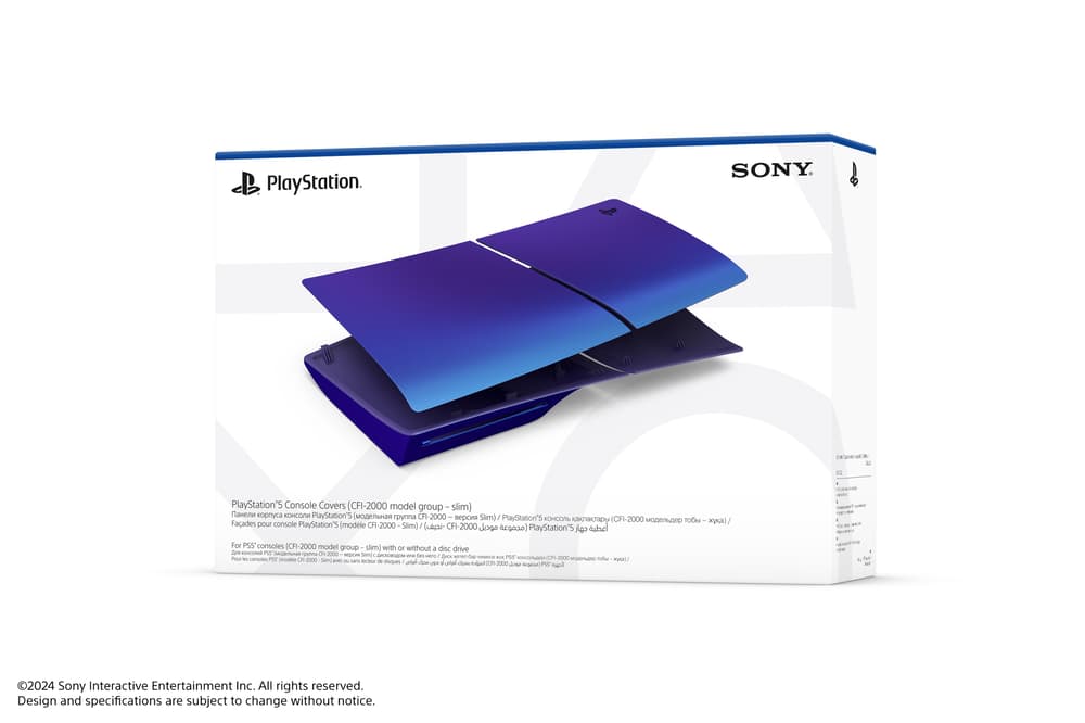 PlayStation 5 D Chassis Cover Set - Chroma Indigo - Modern Electronics