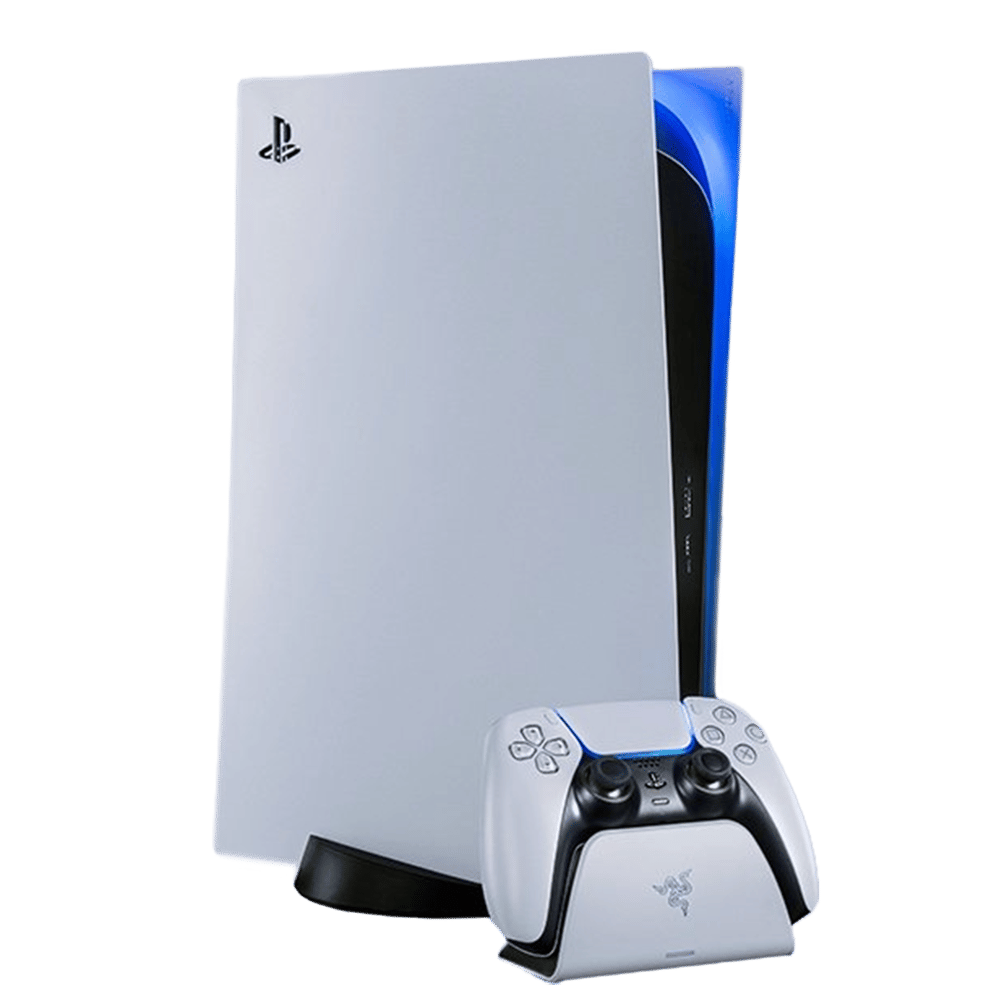Razer Universal Quick Charging Stand PS5 | White - Modern Electronics