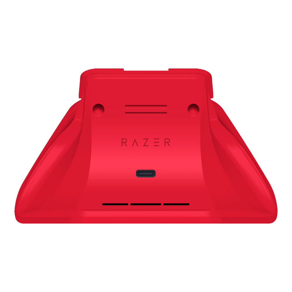 حزمة Razer Essential Duo لأجهزة Xbox - سماعة Kaira X مع حامل شحن وحدة تحكم Xbox - أحمر - Modern Electronics