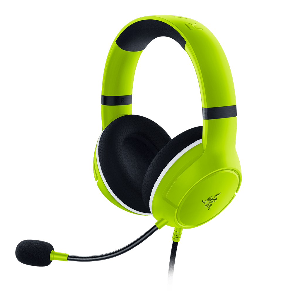 Razer Essential Duo Bundle for Xbox - Kaira X Headset with Xbox Controller charging Stand - Lime - Modern Electronics