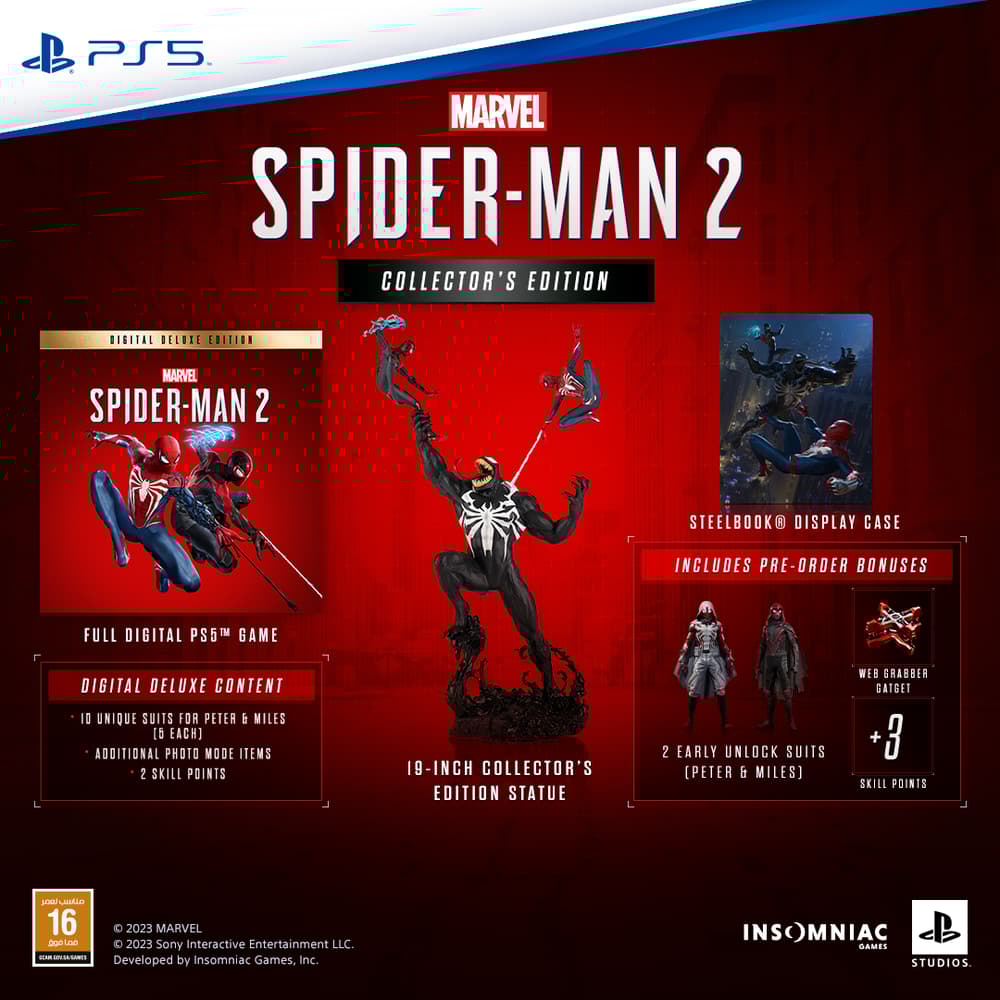 Marvels Spider Man 2 Collectors Edition PS5 - Modern Electronics