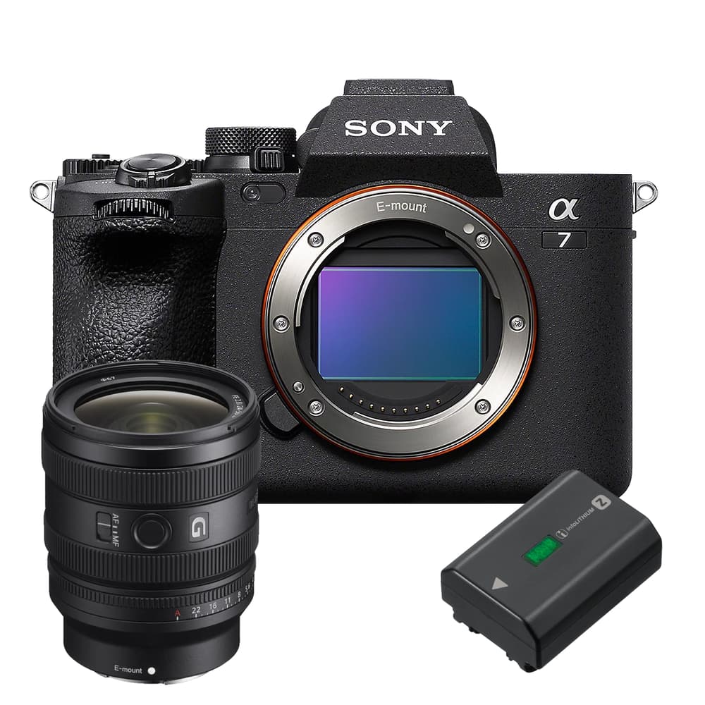 Sony ILCE-7M4 Full-frame Hybrid Interchangeable Lens Camera with FE 24-50mm F2.8 G | Sony | α Lens - Modern Electronics