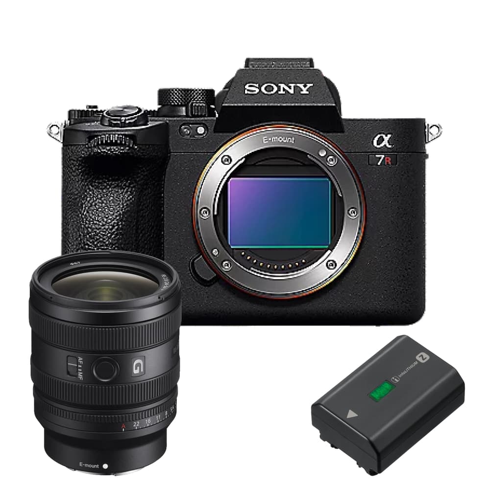 كاميرا سوني ILCE-7RM5 / 7R V عالية الدقة | إطار كامل مع عدسة FE مقاس 24-50 مم ببعد بؤري F2.8 من السلسلة G - Modern Electronics