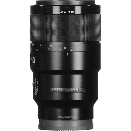 Sony SEL90M28G FE 90mm F2.8 Macro G OSS Lens for Sony Cameras ...