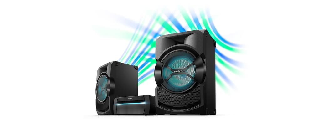 SONY High Power Home Audio System DVD 200W Black  - Modern Electronics