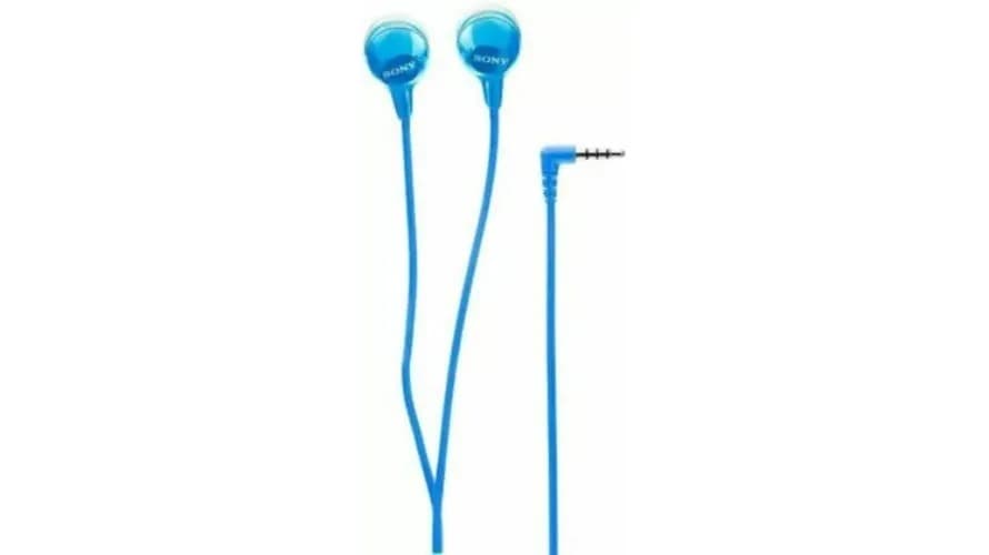 Sony MDR-EX14AP Wired in Ear Headphone with Mic |Blue - Modern Electronics