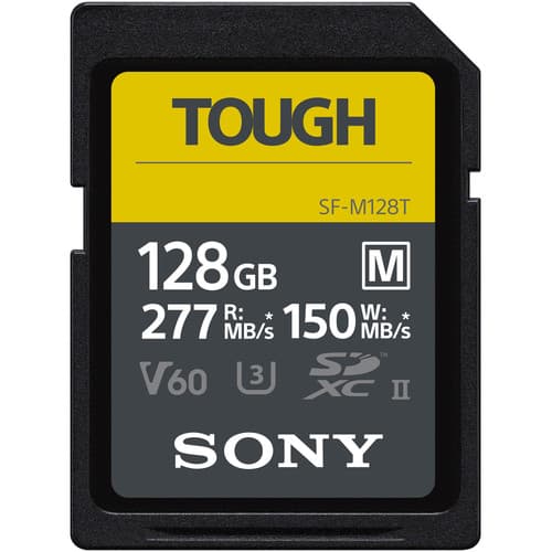 Sony 128GB SF-M Tough Series UHS-II SDXC Memory Card - Modern Electronics
