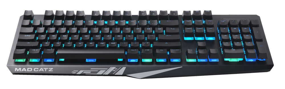 Mad Catz The Authentic S.T.R.I.K.E. 2 Membrane Gaming Keyboard - Black - Modern Electronics