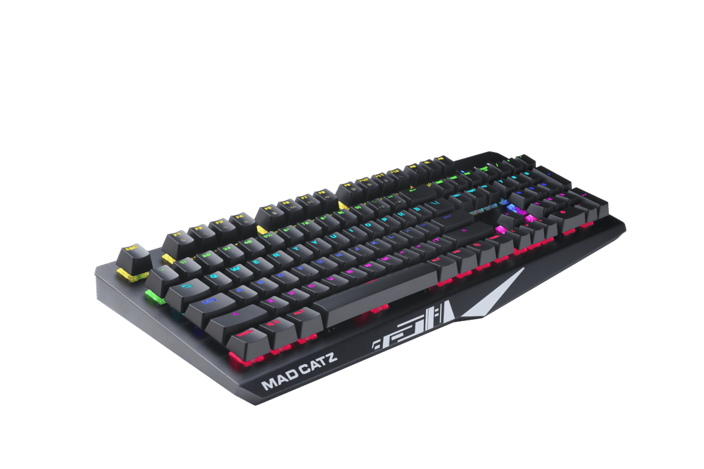 Mad Catz The Authentic S.T.R.I.K.E. 4 Mechanical Gaming Keyboard - Black - Modern Electronics