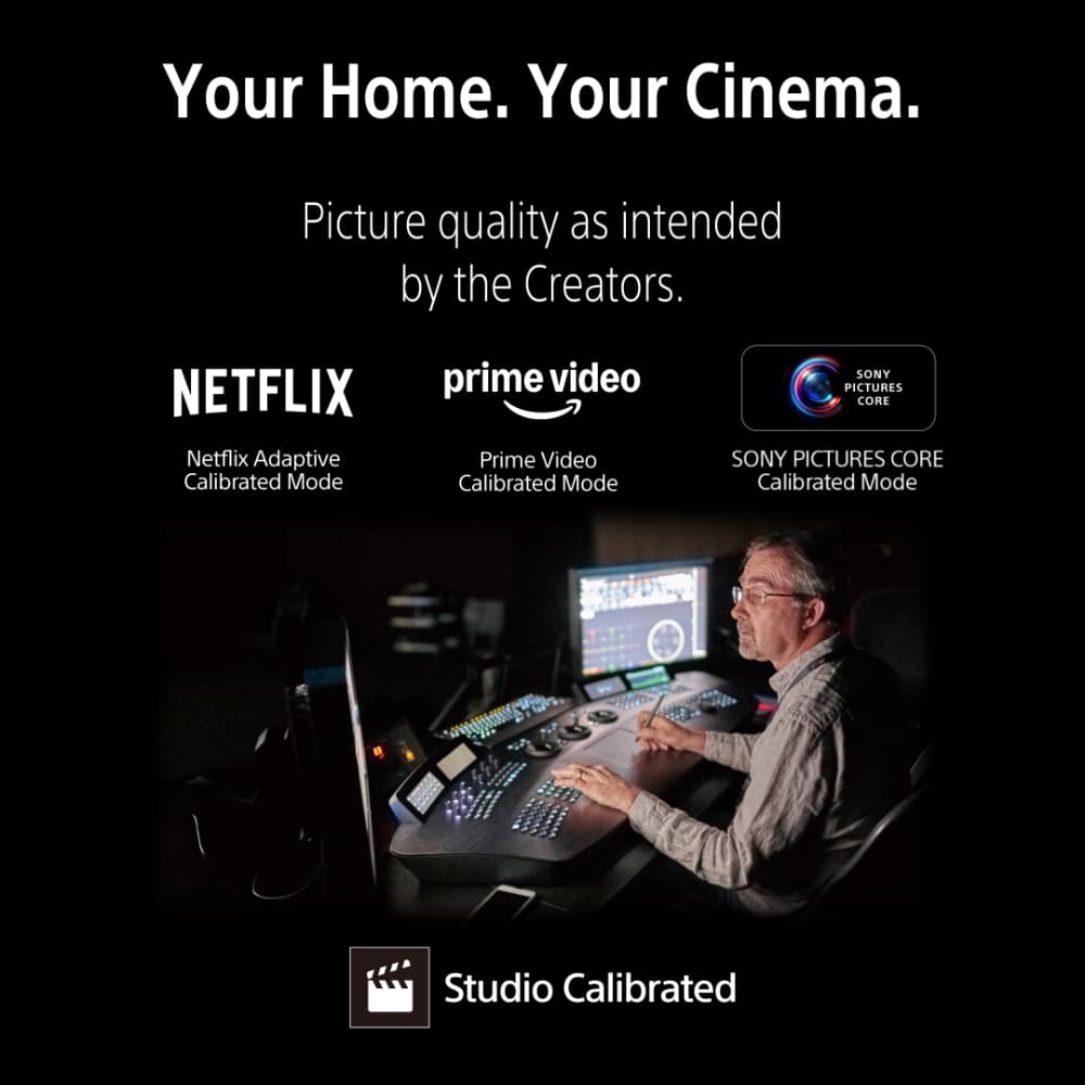 سوني | BRAVIA 5 | ‏95 بوصة | ‏XR Processor | ‏Mini LED | ‏4K بوضوح عالٍ فائق | نطاق ديناميكي عالٍ (HDR) | تلفزيون ذكي (Google TV) واحصل على سماعة شريطية موديل BRAVIA Theatre BAR 8 وصبووفر موديل SA-SW3 ومكبرات صوت خلفية موديل SA-RS3S - Modern Electronics