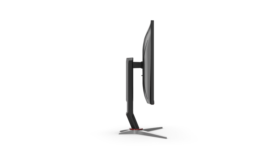 AOC 28 Inch IPS LCD 4K Gaming Monitor| UHD|144Hz|1ms|VESA Certified Display HDR 400|HDMI 2.1|DisplayPort|Free-Sync Premium - Black and Red - Modern Electronics