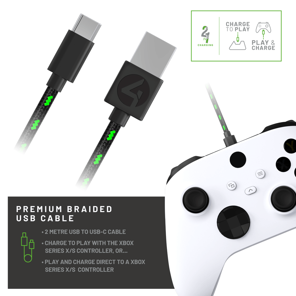 4Gamers Ultimate Gaming Station for XBOX Series X/S - White - Modern Electronics