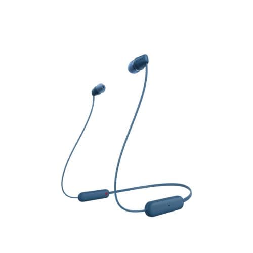 SONY WI-C100 Wireless In Ear Headphones with HD Voice Blue - Modern Electronics