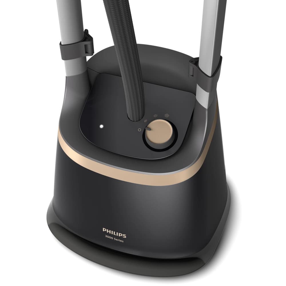 Philips Stand Steamer 3000 with Tilting StyleBoard|2000W|2L Water Tank |3 Steam Settings| Black - Modern Electronics