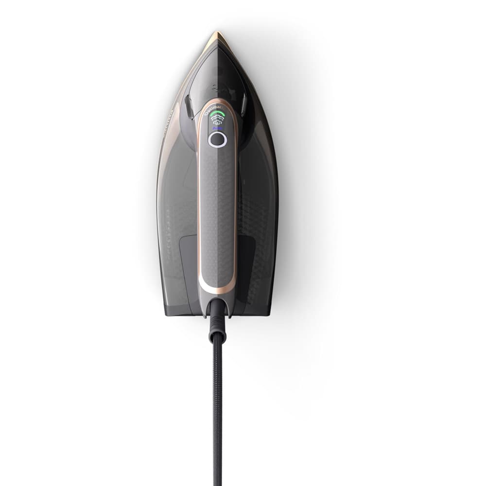 Philips Azur 8000 Series Steam Iron|3000W|80g/min Continuous Steam|350ML|Black/Rose Gold - Modern Electronics