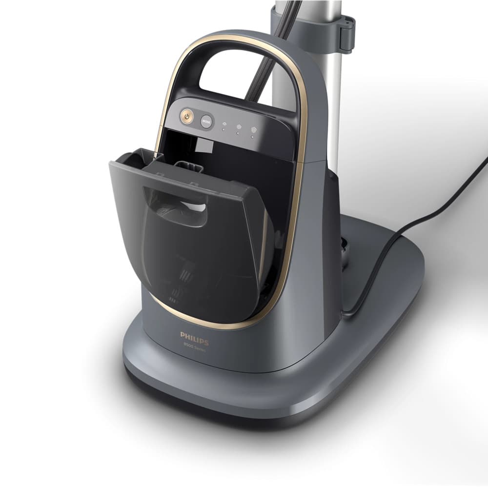 Philips All in One Ironing Solution 8500 Series|2200W|90g/min Continuous Steam|Detachable 1.2L Water Tank|Grey  - Modern Electronics