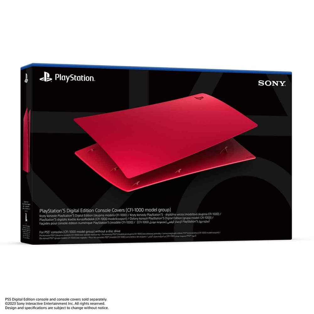  Digital Cover Volcanic Red |PlayStation 5 - Modern Electronics