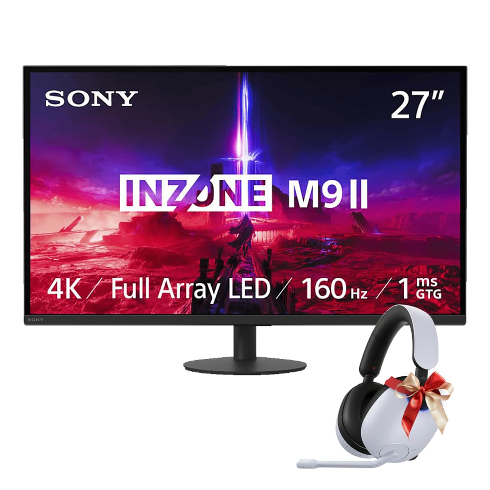 Sony INZONE M9 II 27 inch 4K UHD 160Hz Full Array LED 1ms GtG NVIDIA GSYNC Gaming Monitor  SDM-27U9M2 Black - Modern Electronics