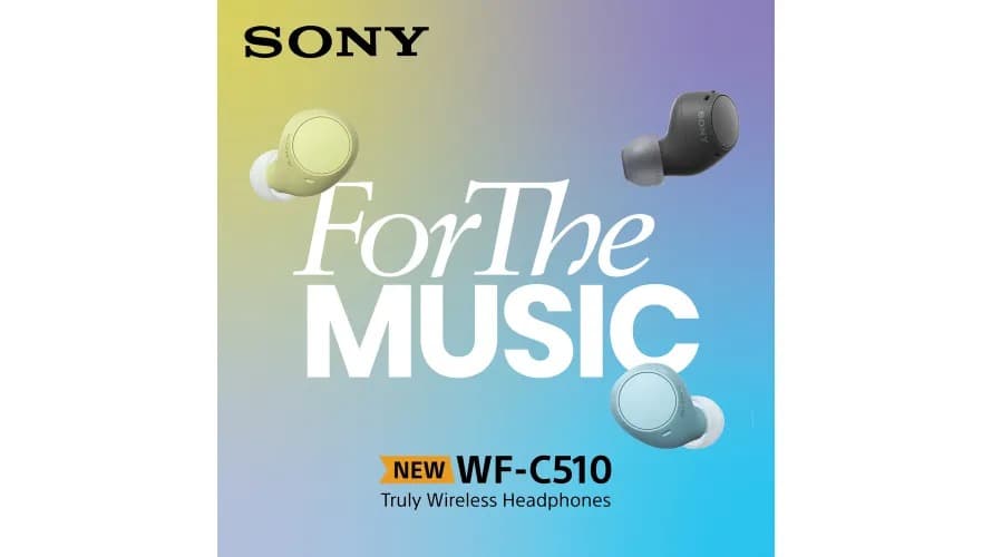 Sony WF-C510 Truly Wireless Earbuds |22 hours battery life |Clearer hands-free calling |Multipoint Connection |Ambient Sound Mode |IPX4 Water Resistance|White - Modern Electronics