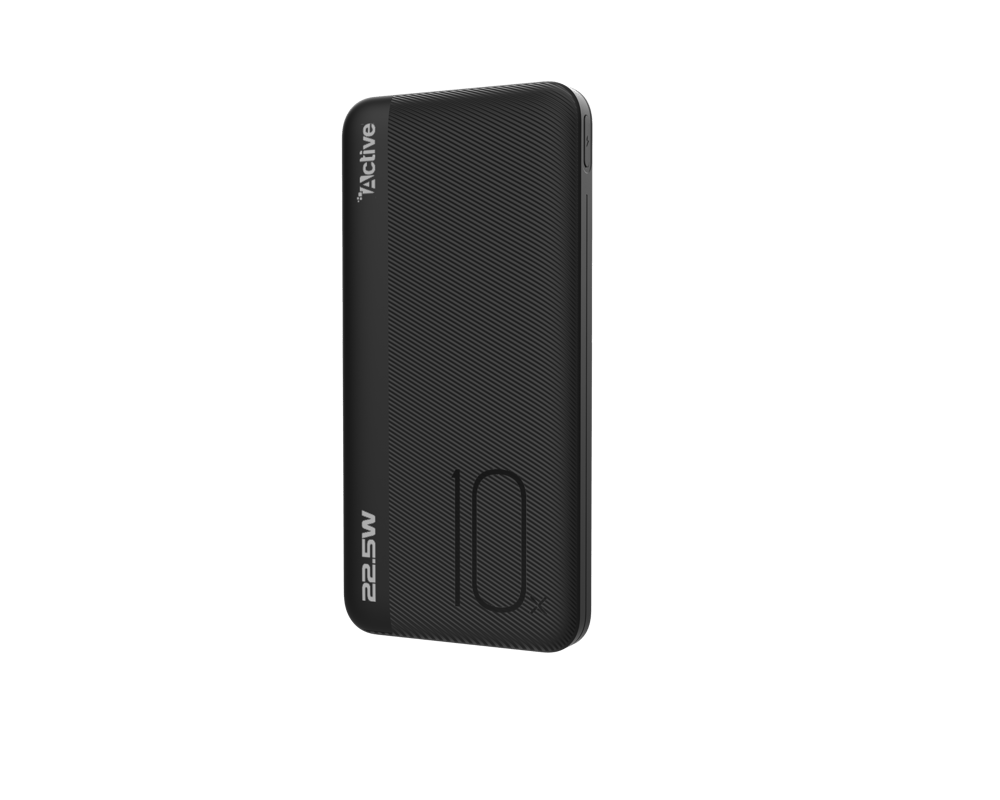 Active ZULU10 PowerBank 22W 10K mAh Black - Modern Electronics