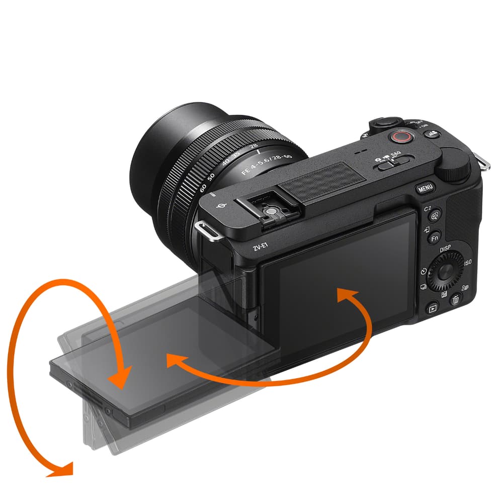 كاميرا  سوني ZV-E1L | عدسة قابلة للتبديل | مدونة فيديو كاملة الإطار + عدسة زووم 28 - 60 مم - Modern Electronics