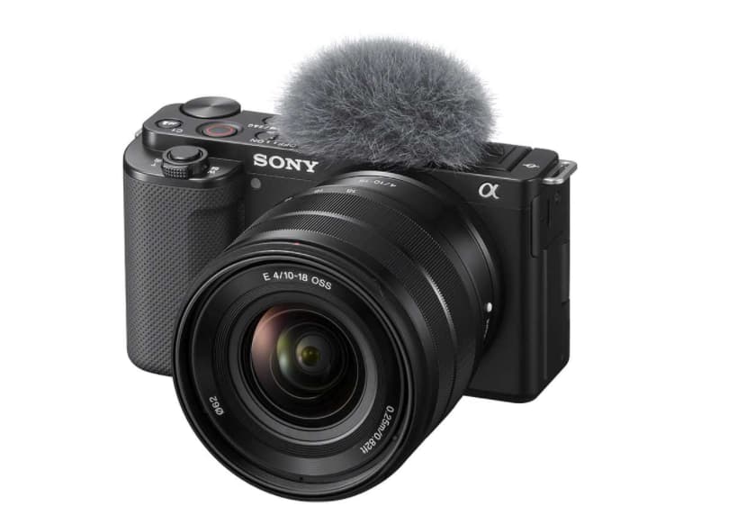 كاميرا سوني ZV-E10 لتدوين الفيديو | مدمجة مع عدسة بي زد 16-50 ملم اف 3.5-5.6 او اس اس بحساس ايه بي اس-سي - Modern Electronics