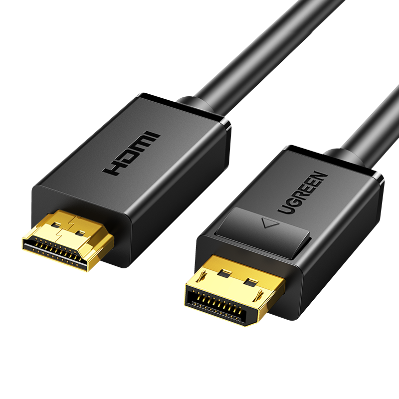 UGREEN DP Male to HDMI Male Cable 2m,Black Modern Electronics