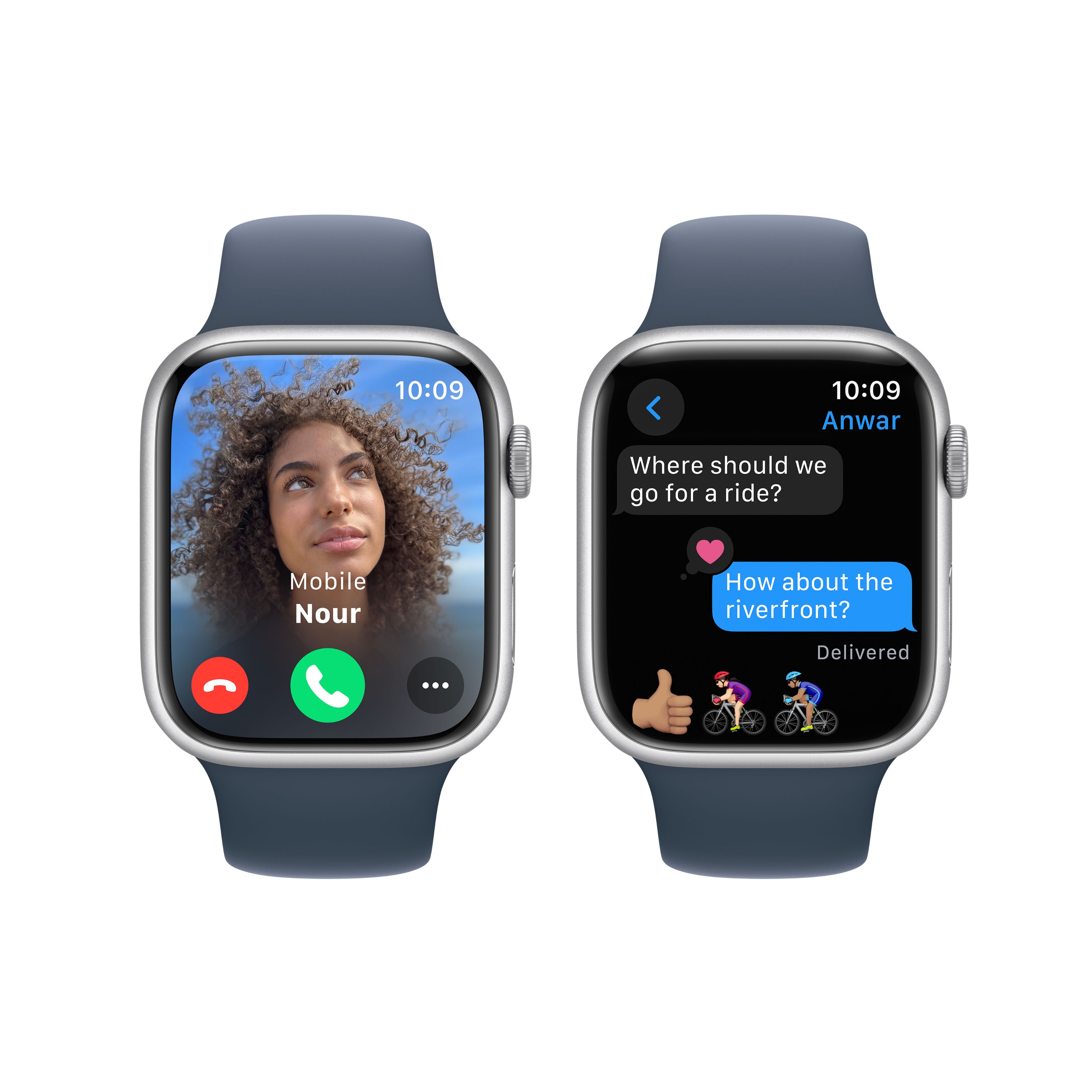 Buy Apple Watch Series 9 GPS 41mm Silver Aluminium Case with
